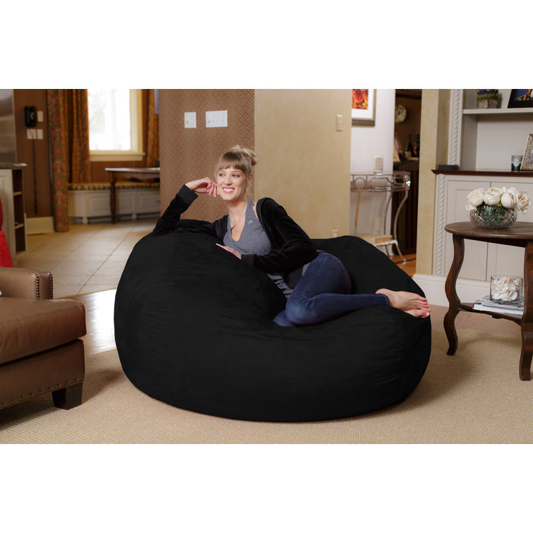 Symple Stuff Large Classic Bean Bag & Reviews Wayfair